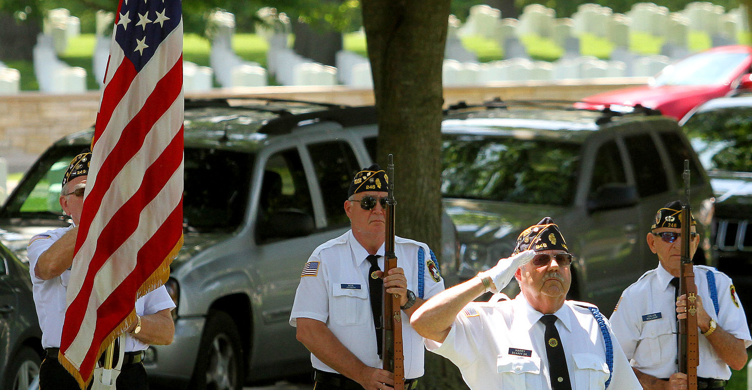 At attention
